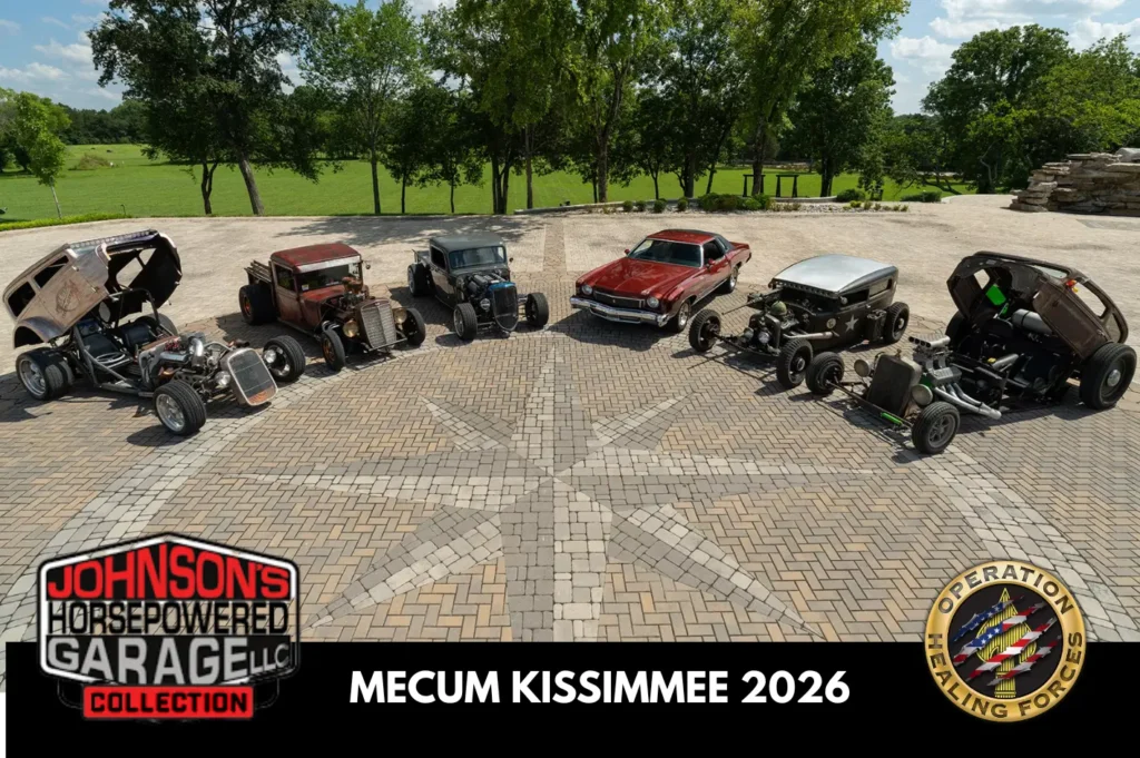 Operation Healing Forces and Johnsons Horespowered Garage partner for Mecum Kissimmee 2026