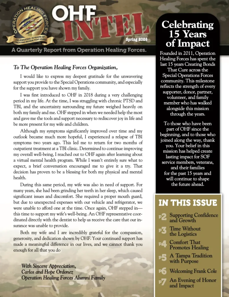 Spring 2026 newsletter cover